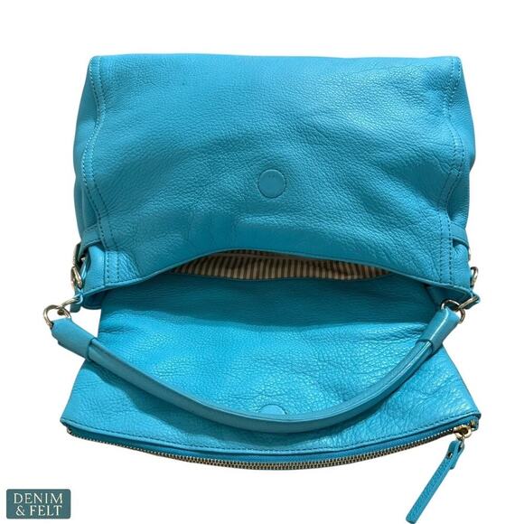 Kate Spade Cobble Hill Little Minka Blue Leather Shoulder Bag Handbag/Purse - Picture 10 of 16